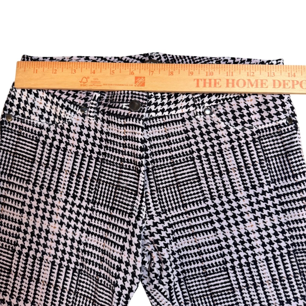 J.McLaughlin Women's Size 4 Plaid Pattern Pants Slim Fit - Picture 4 of 5